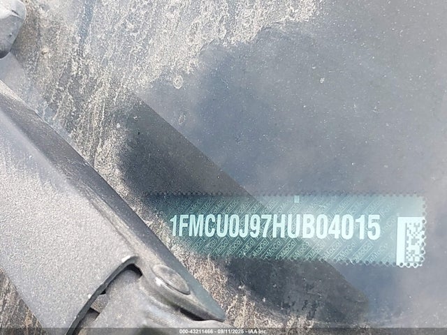 1FMCU0J97HUB04015 Ford 2017