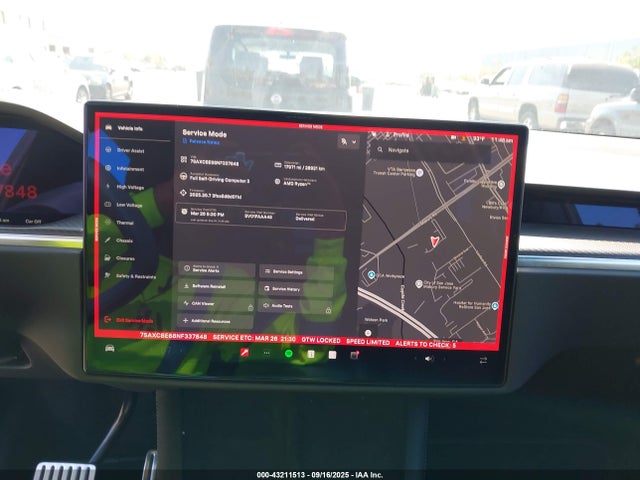 7SAXCBE68NF337848 Tesla 2022