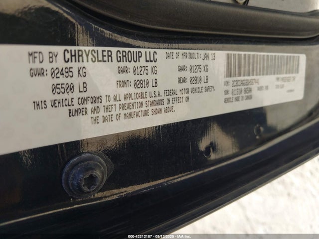 2013 Chrysler 300 300s მანქანა იყიდება აუქციონზე, vin: 2C3CCAGG9DH567441, აუქციონის ნომერი: 43212187