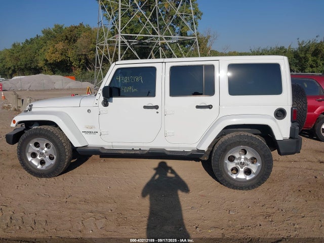 Продажа на аукционе авто 2014 Jeep Wrangler Unlimited Sahara, vin: 1C4BJWEG6EL110779, номер лота: 43212189