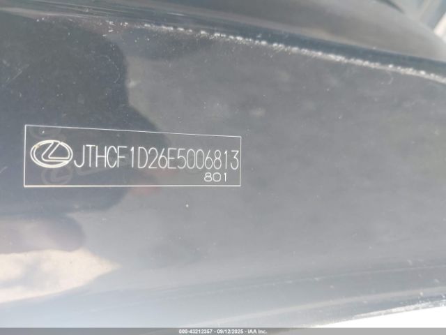 2014 LEXUS IS 250 JTHCF1D26E5006813 Photo 8