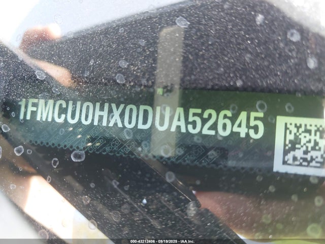 Aukcja sprzedaży 2013 Ford Escape Sel, vin: 1FMCU0HX0DUA52645, numer aukcji: 43212406
