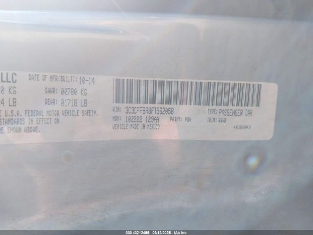 2015 FIAT 500 3C3CFFBR8FT562058 Photo 8