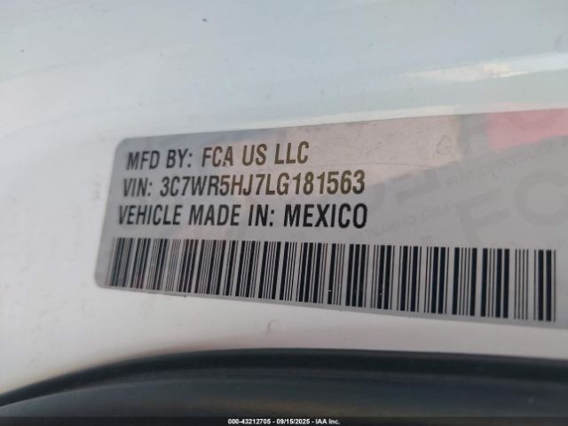 2020 RAM 2500 3C7WR5HJ7LG181563 Photo 8