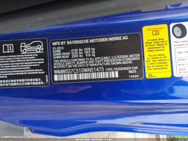 2013 MINI COOPER PACEMAN WMWSS7C51DWN51475 Photo 8