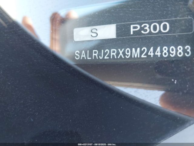 2021 LAND ROVER DISCOVERY SALRJ2RX9M2448983 Photo 8