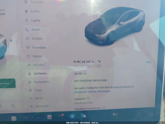 2022 TESLA MODEL Y 7SAYGDEF3NF405560 Photo 6