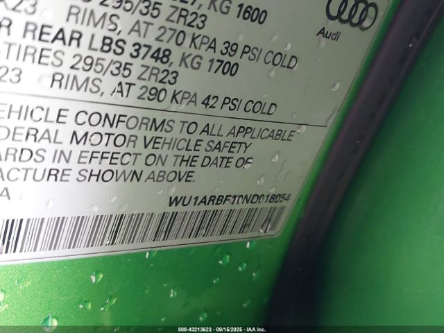 2022 AUDI RS Q8 WU1ARBF10ND018054 Photo 8