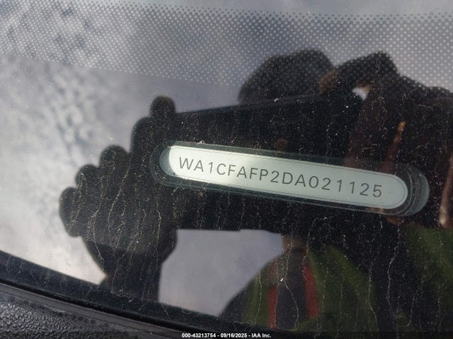 43213754 :رقم المزاد ، WA1CFAFP2DA021125 vin ، 2013 Audi Q5 2.0t Premium مزاد بيع
