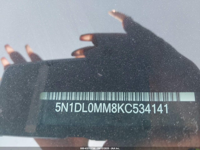 5N1DL0MM8KC534141 Infiniti QX60