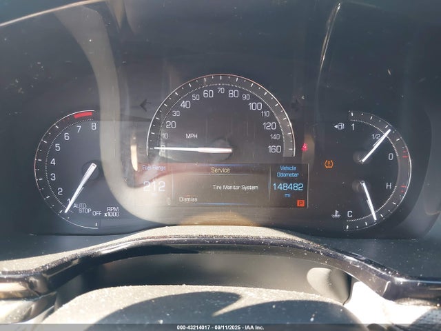 2018 Cadillac Xt5 Standard მანქანა იყიდება აუქციონზე, vin: 1GYKNARS9JZ101839, აუქციონის ნომერი: 43214017