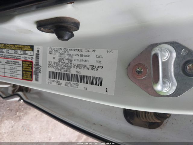 2022 TOYOTA TUNDRA HYBRID 5TFMC5EC1NX001021 Photo 8