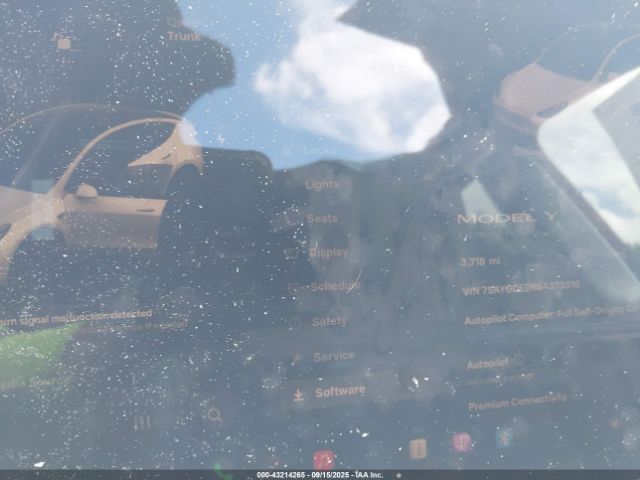 2025 TESLA MODEL Y 7SAYGDED6SA373016 Photo 6
