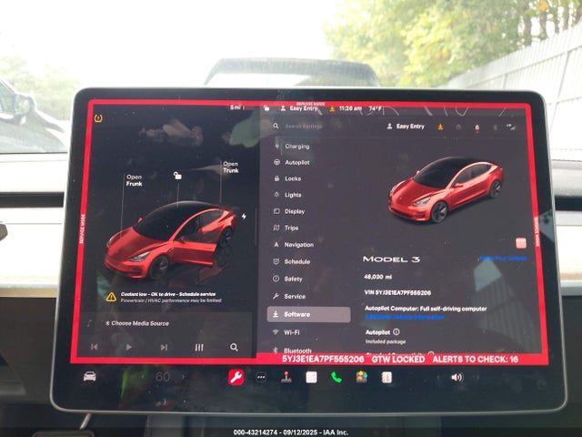2023 TESLA MODEL 3 5YJ3E1EA7PF555206 Photo 6