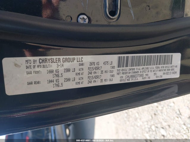 1C4NJRBB6ED772055 Jeep Patriot