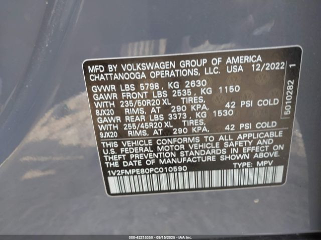 2023 VOLKSWAGEN ID.4 1V2FMPE80PC010590 Photo 8