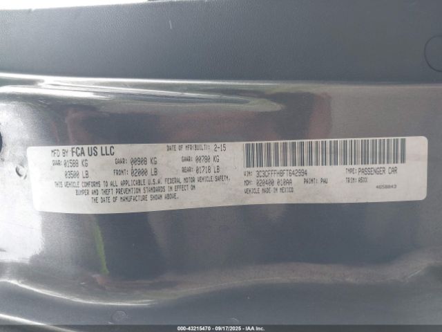 2015 FIAT 500 3C3CFFFH8FT642994 Photo 8