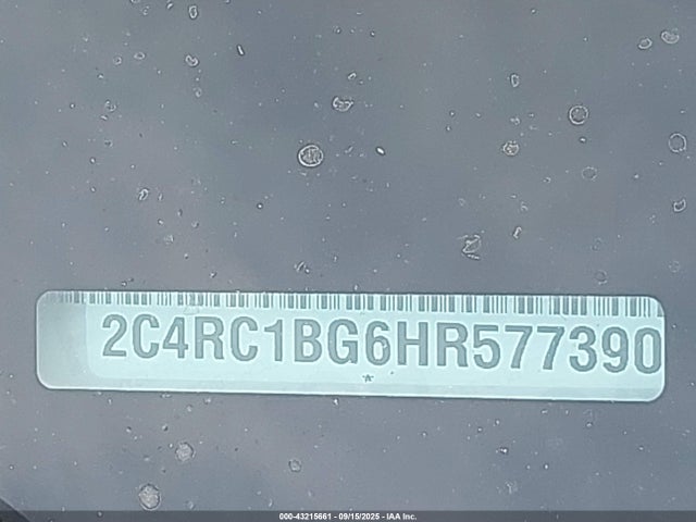 Chrysler Pacifica 2017 2C4RC1BG6HR577390 Image 9