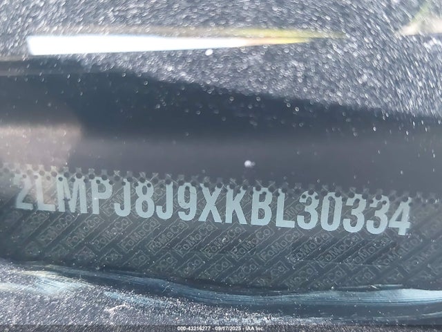2LMPJ8J9XKBL30334 Lincoln 2.0l gtdi