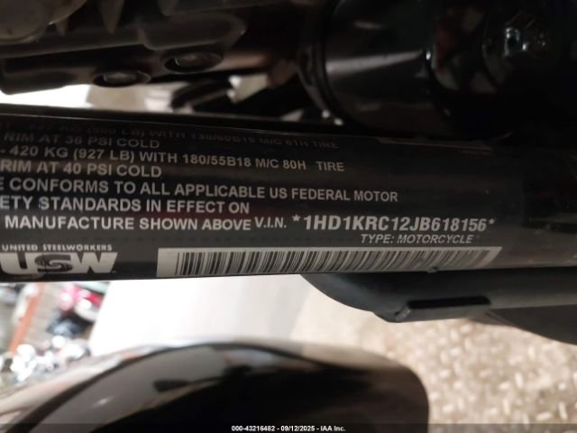 2018 HARLEY-DAVIDSON FLHXS 1HD1KRC12JB618156 Photo 9