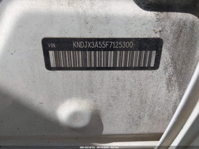 KIA dohc gdi nu 2015 KNDJX3A55F7125300 Image 9
