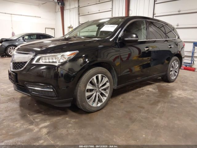2016 ACURA MDX 5FRYD4H47GB060308 Photo 1