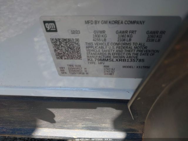 2024 CHEVROLET TRAILBLAZER KL79MMSLXRB135785 Photo 8