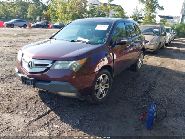 2008 ACURA MDX 2HNYD28658H552736 Photo 1