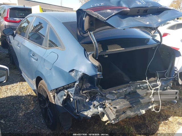 Honda k20c9 2025 2HGFE2F54SH539621 Image 3
