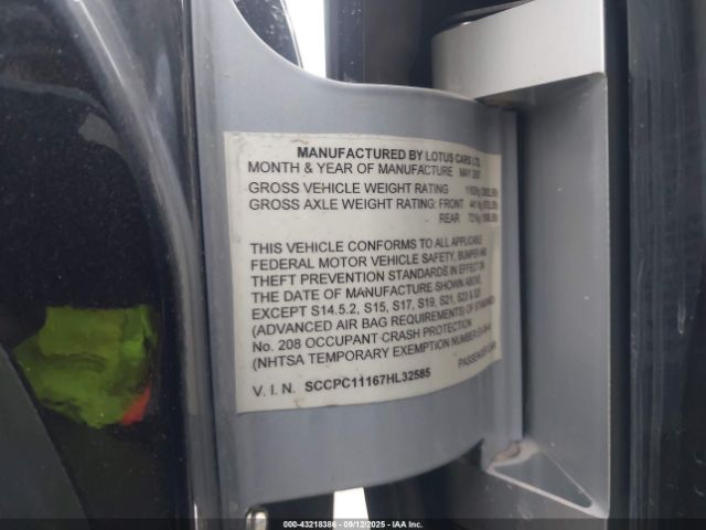 2007 LOTUS ELISE SCCPC11167HL32585 Photo 8