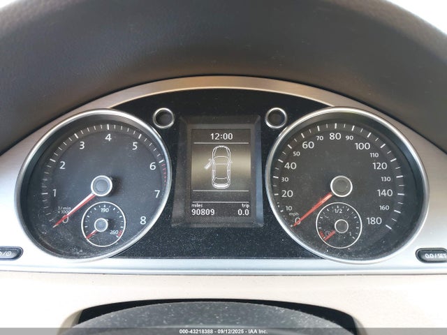 43218388 :رقم المزاد ، WVWRN7AN7DE504081 vin ، 2013 Volkswagen Cc 2.0t Lux مزاد بيع