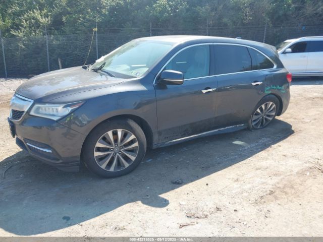 2016 ACURA MDX 5FRYD4H48GB044537 Photo 1