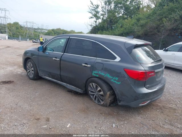 2016 ACURA MDX 5FRYD4H48GB044537 Photo 2