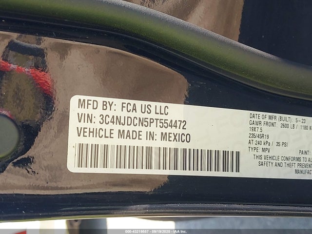 2023 JEEP COMPASS 3C4NJDCN5PT554472 Photo 8