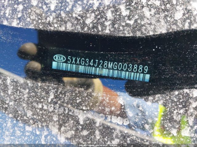 2021 KIA K5 5XXG34J28MG003889 Photo 8