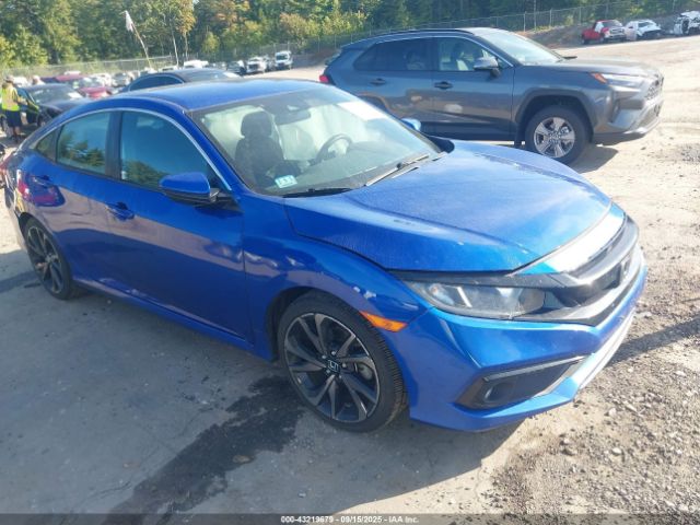 2021 HONDA CIVIC 19XFC2F80ME202845