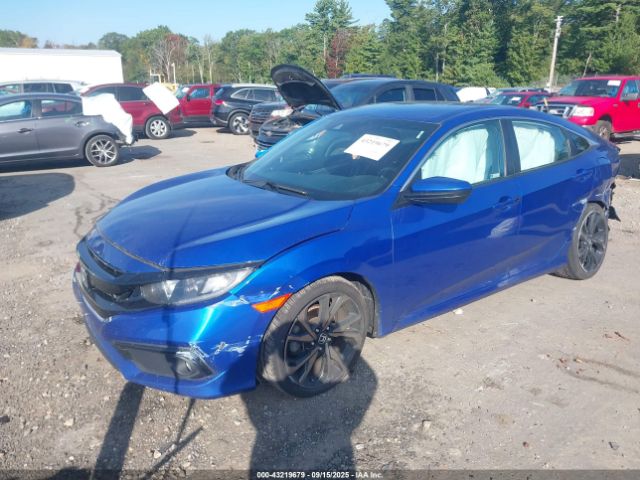 2021 HONDA CIVIC 19XFC2F80ME202845 Photo 1