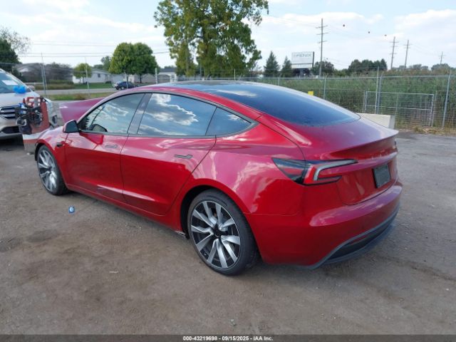 2025 TESLA MODEL 3 5YJ3E1EB5SF874198 Photo 2