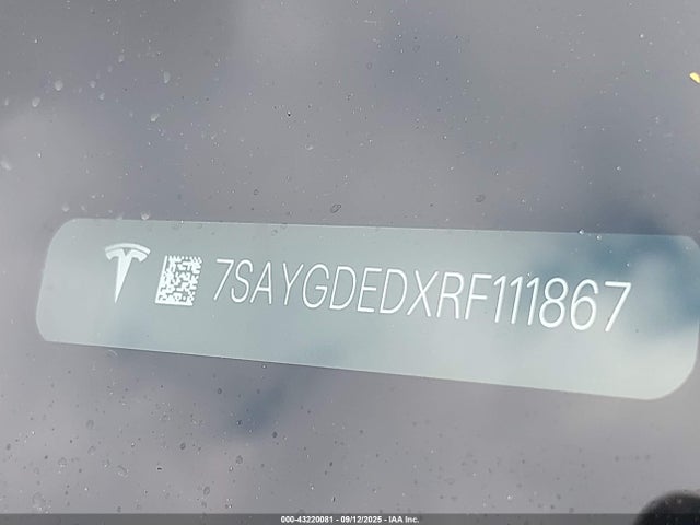 2024 TESLA MODEL Y 7SAYGDEDXRF111867 Photo 8
