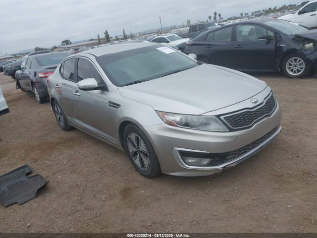 2013 KIA OPTIMA HYBRID KNAGM4AD5D5044934 Photo 0