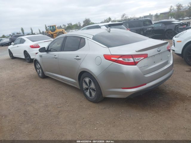 2013 KIA OPTIMA HYBRID KNAGM4AD5D5044934 Photo 2