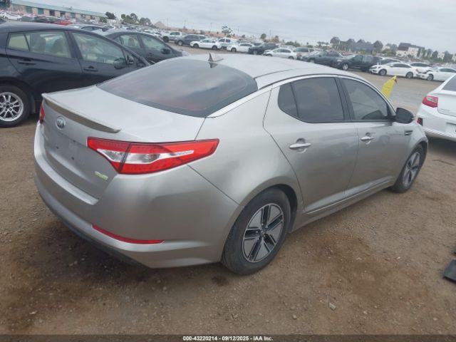 2013 KIA OPTIMA HYBRID KNAGM4AD5D5044934 Photo 3