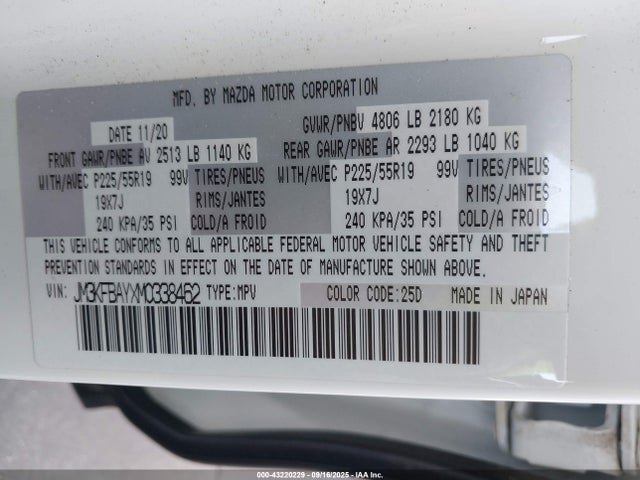 JM3KFBAYXM0338462 Mazda py turbo