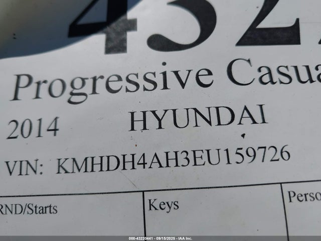 Aukcja sprzedaży 2014 Hyundai Elantra Sport, vin: KMHDH4AH3EU159726, numer aukcji: 43220441