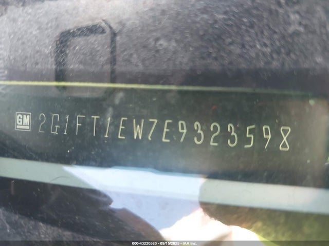 2G1FT1EW7E9323598 Chevrolet ls3