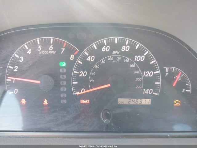 43220903 :رقم المزاد ، 4T1BE30K25U519656 vin ، 2005 Toyota Camry Le مزاد بيع