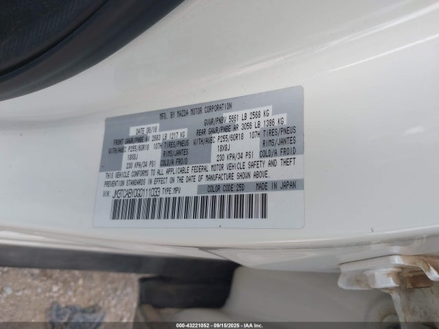 Mazda py 2016 JM3TCABY0G0111033 Image 9