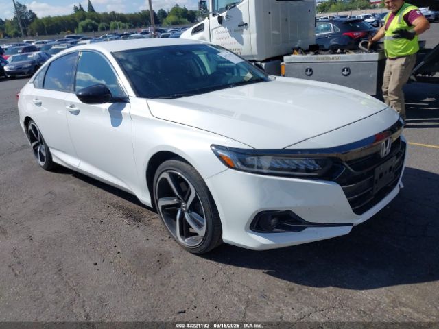 2021 HONDA ACCORD 1HGCV1F41MA057601