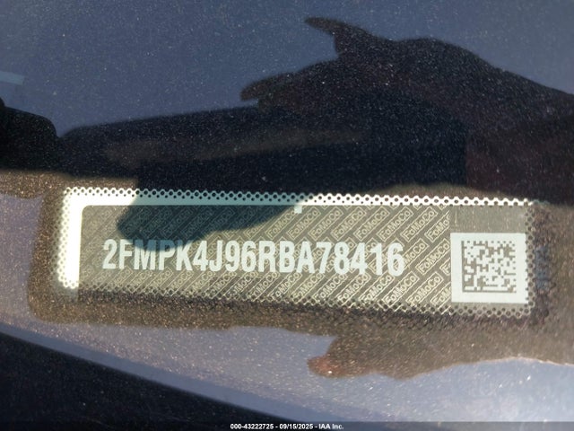 2FMPK4J96RBA78416 Ford gtdi
