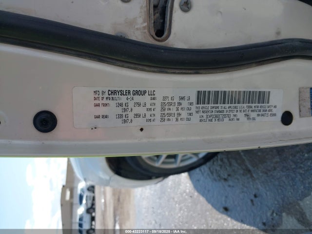 Dodge 2014 2014 3C4PDCBB2ET255763 Image 9
